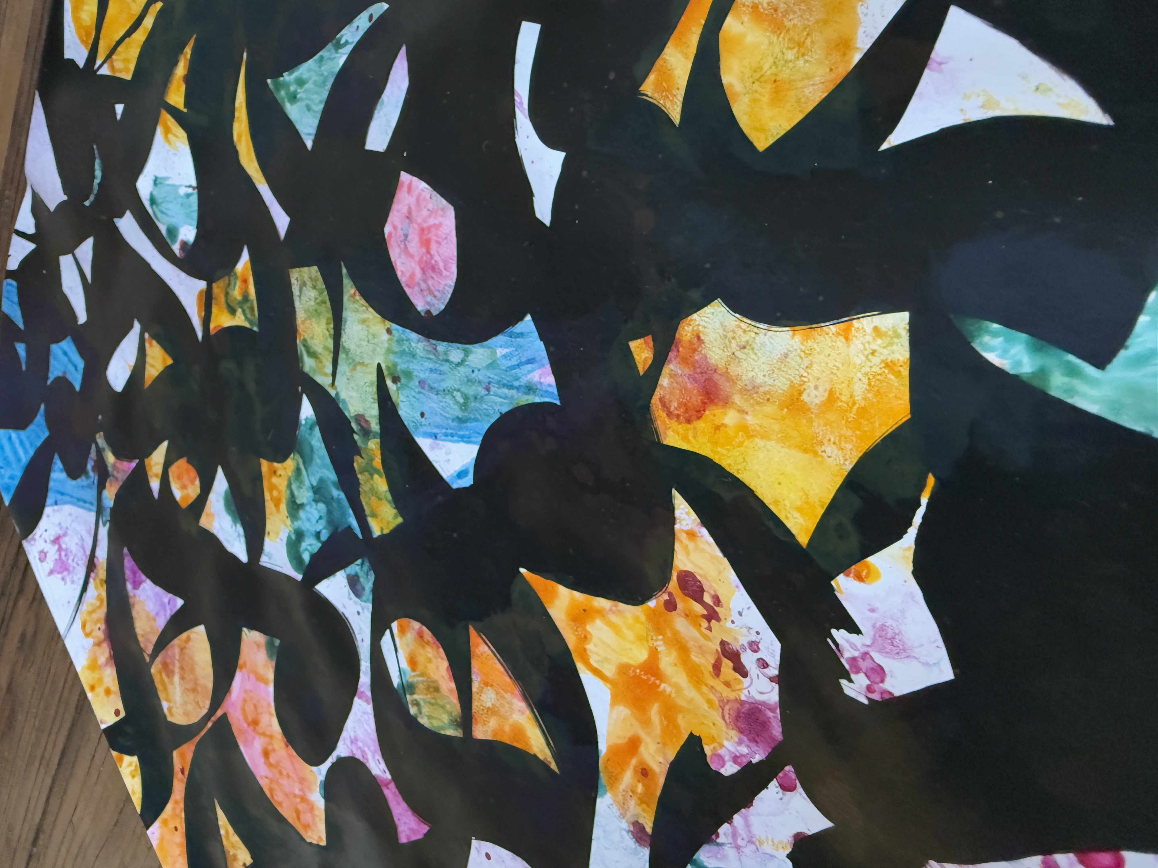 Nafas freestyle calligraphy, detail